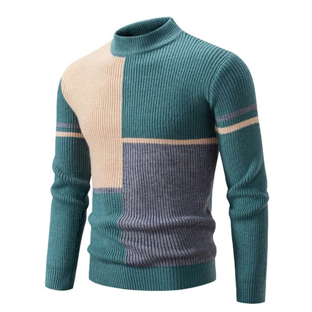 Gerardo™ - Maglione Colorblock da Uomo