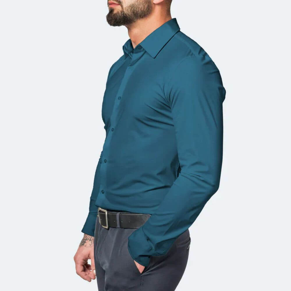 Camicia Slim Fit Antipiega